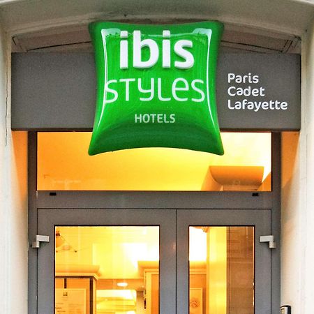 Hotel Ibis Styles Paris Cadet Lafayette Exteriér fotografie